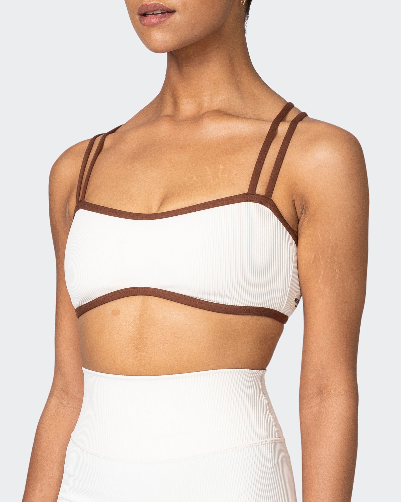 Curves Rib Bralette - Dew