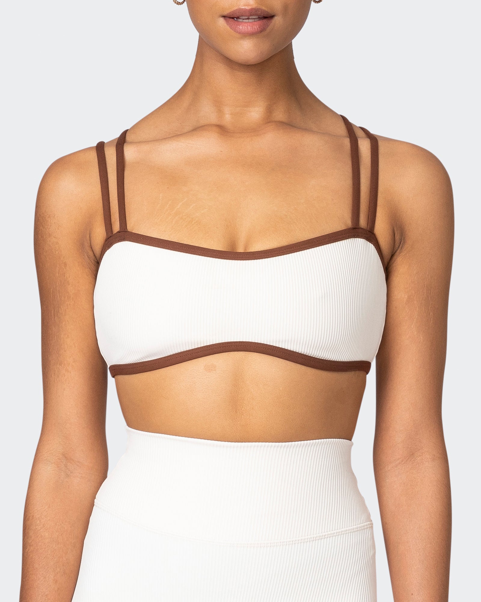 Curves Rib Bralette - Dew