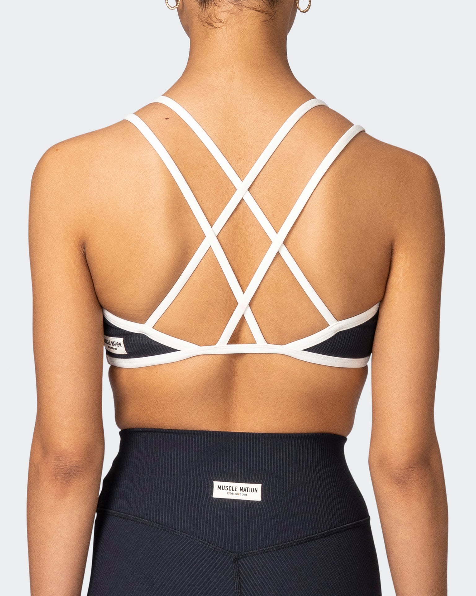 Curves Rib Bralette - Black-Bralettes-XS-042302BLK-XS-MNAPPRL23225-6-Muscle Nation