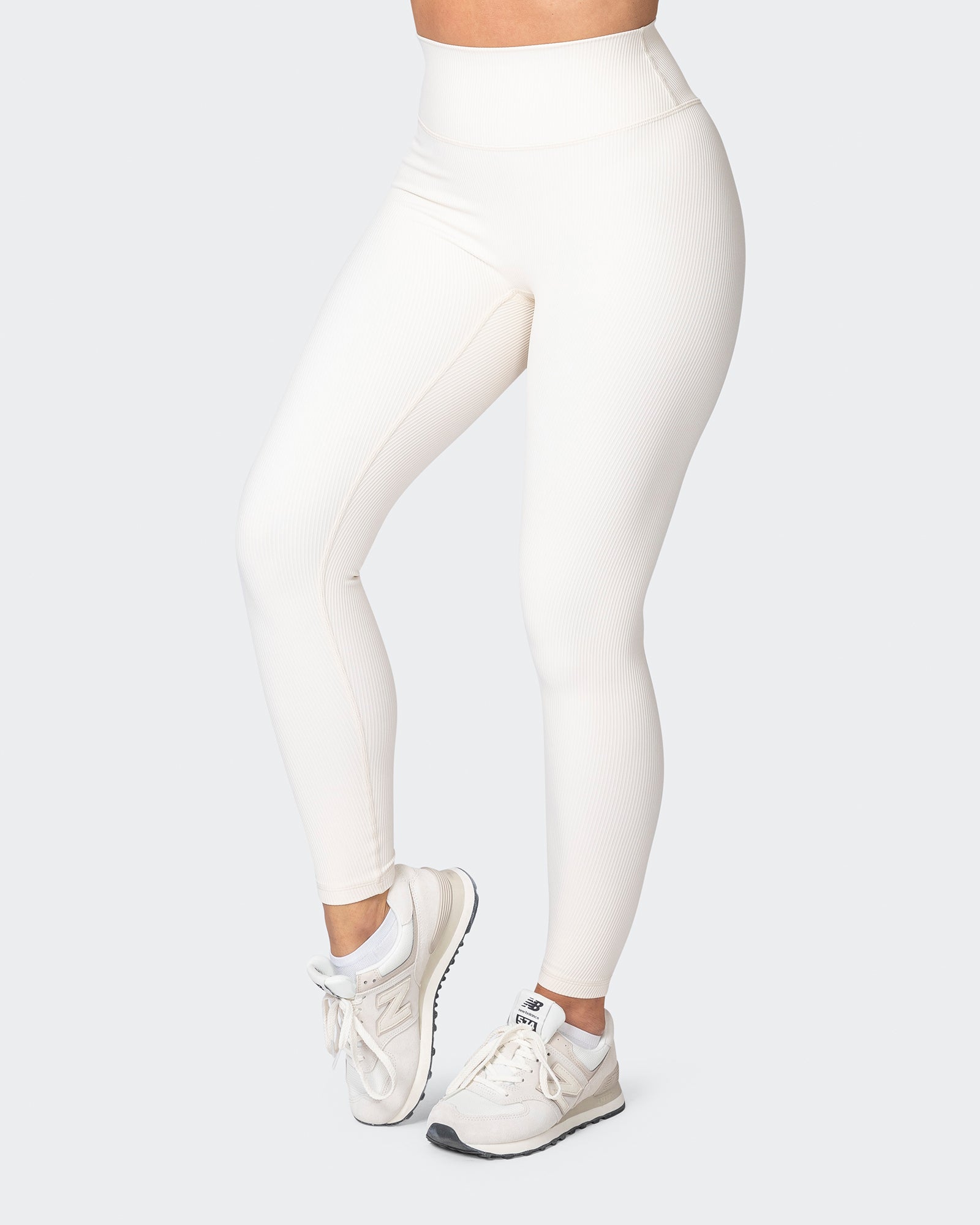 Zero Rise Rib Ankle Length Leggings - Dew