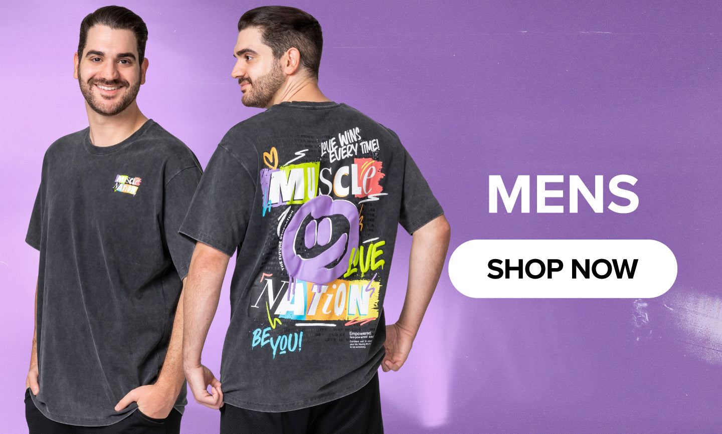 Love Wins: Muscle Nation's Charity Tee Supporting Pride Foundation Aus