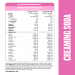 PROTEIN WATER Creaming Soda - Muscle Nation protein water, view 3