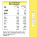PROTEIN WATER Pineapple - Muscle Nation protein water, view 3