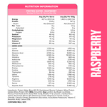 PROTEIN WATER Raspberry - Muscle Nation protein water, view 3