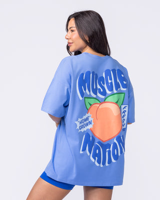 Peachy Oversized Tee - Salt Air-T-Shirts-XXS-022606SLTA-XXS-MNAPPRL48395-2-Muscle Nation