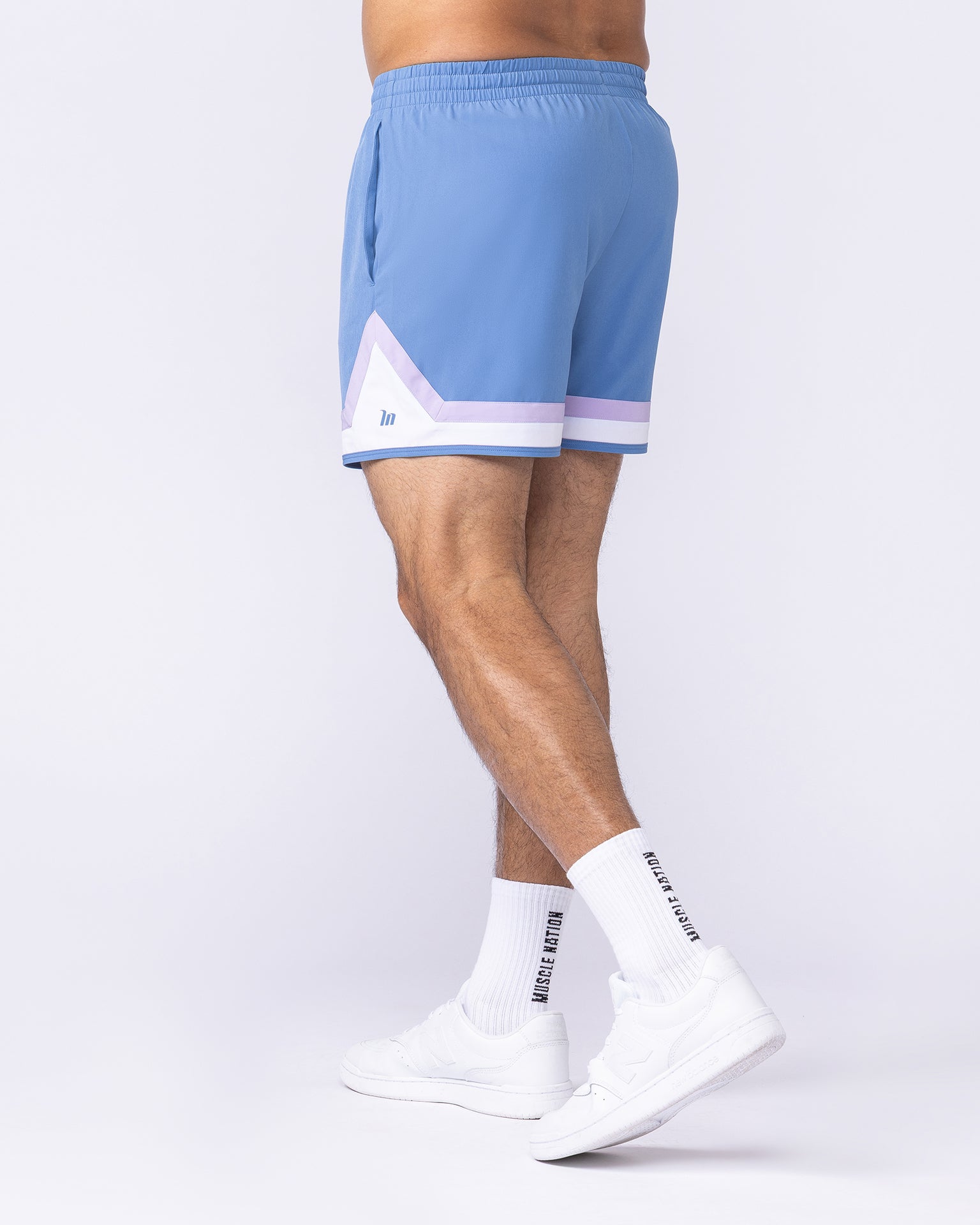 Player 4" Active Shorts - Pacific-Shorts-S-1125160PCF-S-MNAPPRL47693-2-Muscle Nation