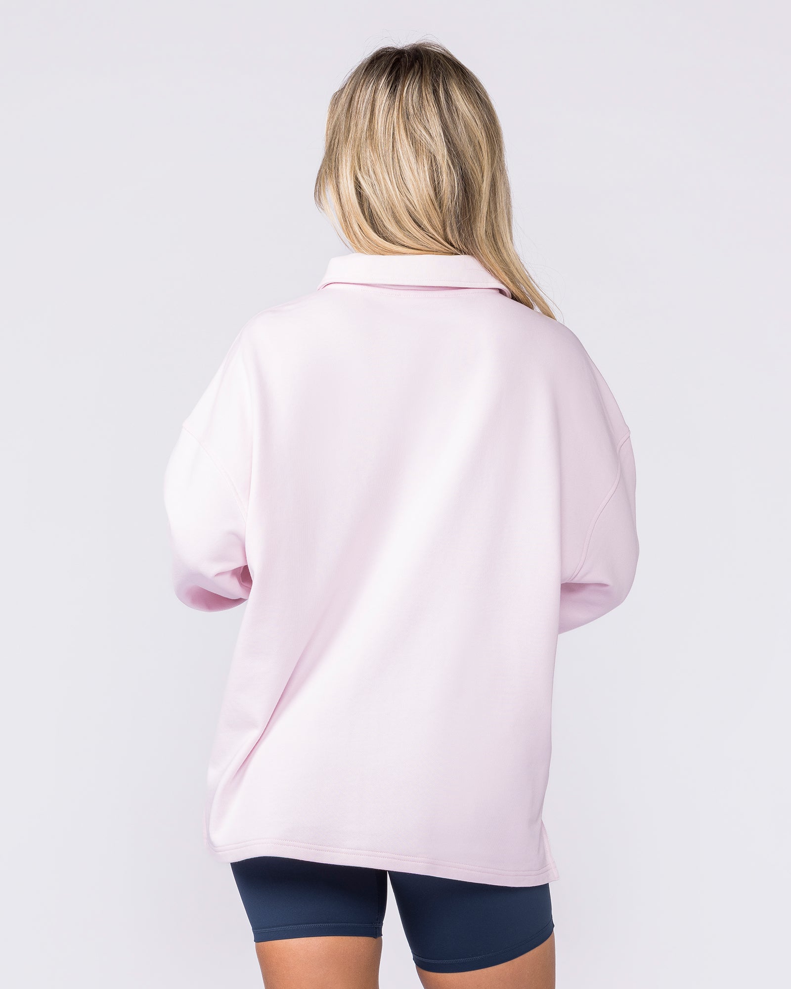 Polo Relaxed Pullover - Babydoll-Tops-XXS-032618BBYDL-XXS-MNAPPRL49431-5-Muscle Nation