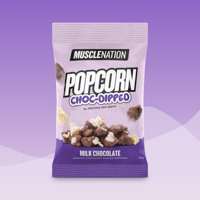 POPCORN CHOC-DIPPED - Milk Chocolate - Box of 8