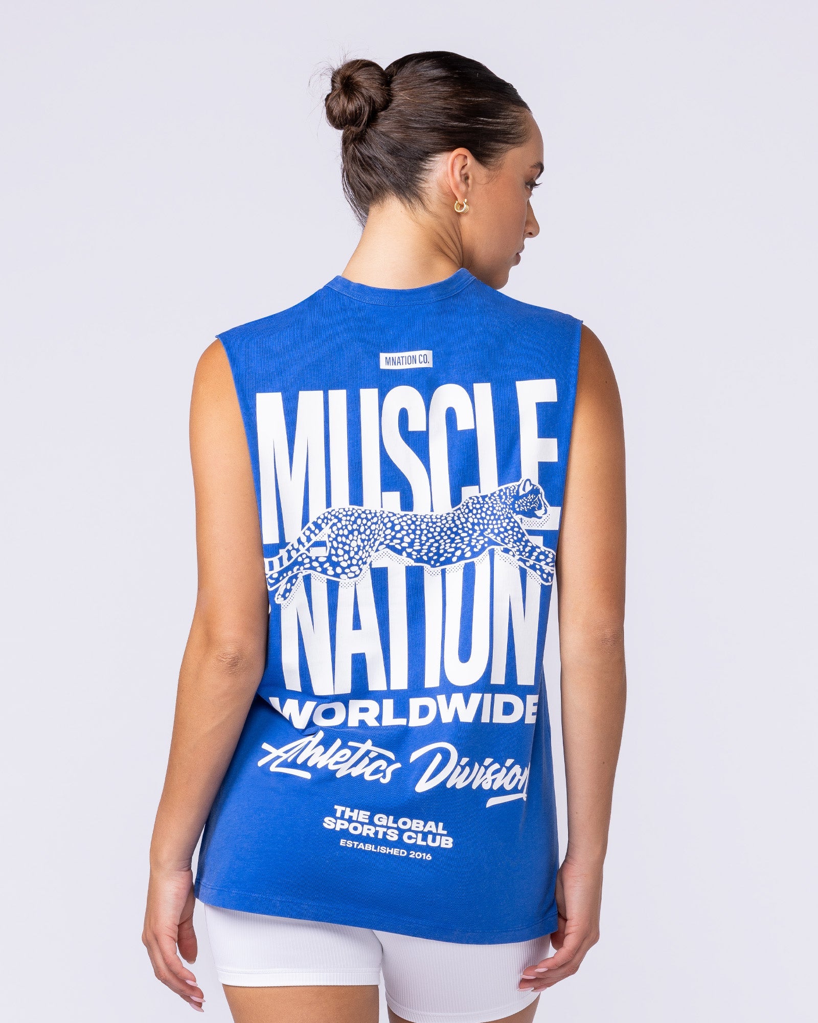 Pounce Vintage Muscle Tank - Washed Bondi Blue-Singlets & Tanks-XXS-1125226WSHBNBL-XXS-MNAPPRL46444-5-Muscle Nation