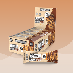 PROTEIN Oat Bake - Choc Chip - Box of 12-Protein Bars-MNSUPPS0395-19359054002163-1-Muscle Nation
