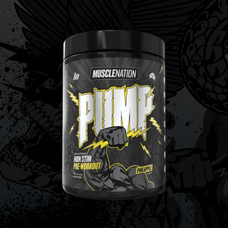 PUMP Pre-Workout Caffeine Free - Pineapple - 40 serves-Pre-Workouts-MNSUPPS0405-9359054003019-1-Muscle Nation