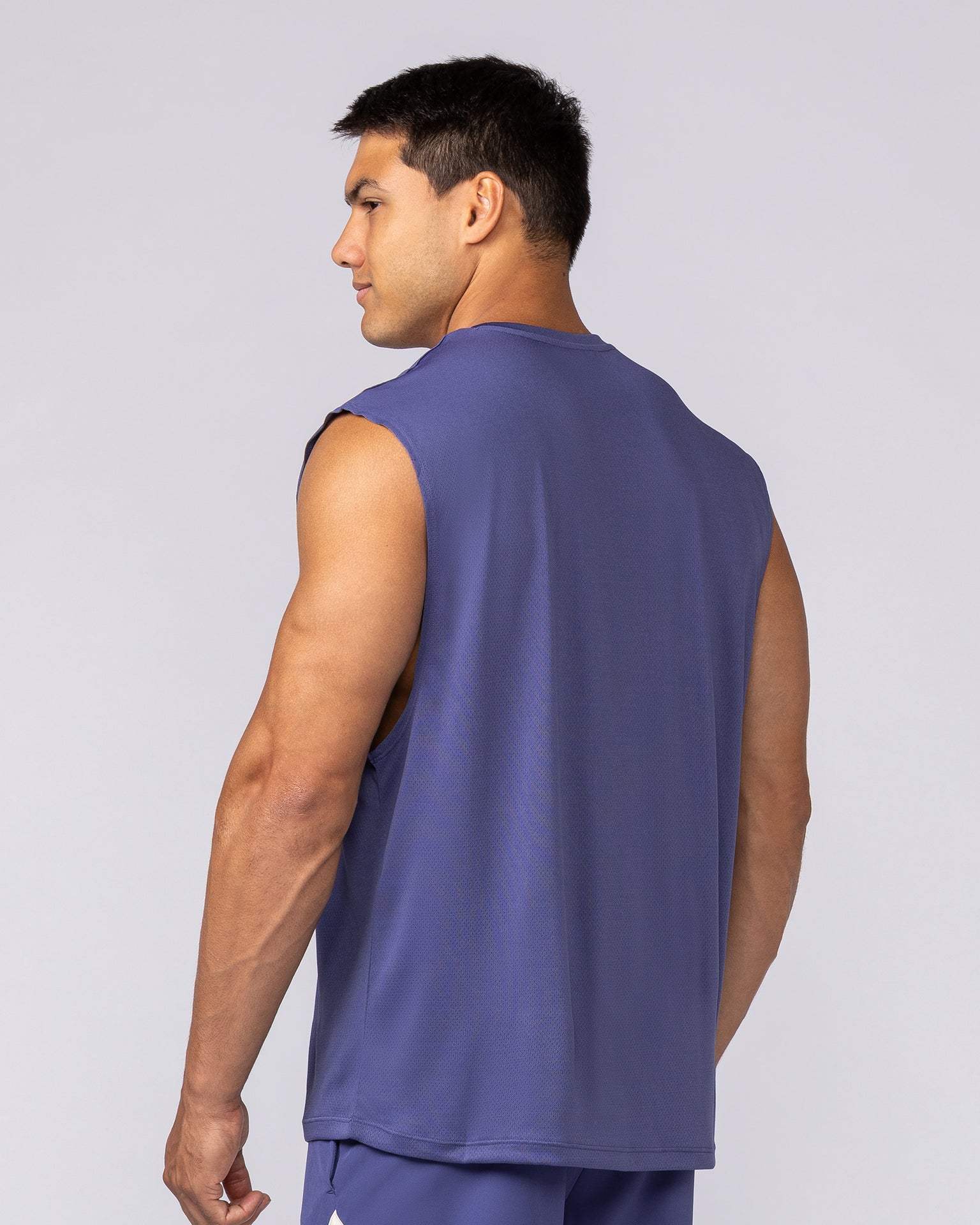 Relaxed Active Tank - Midnight-Singlets & Tanks-S-062522MDNGHT-S-MNAPPRL43195-3-Muscle Nation