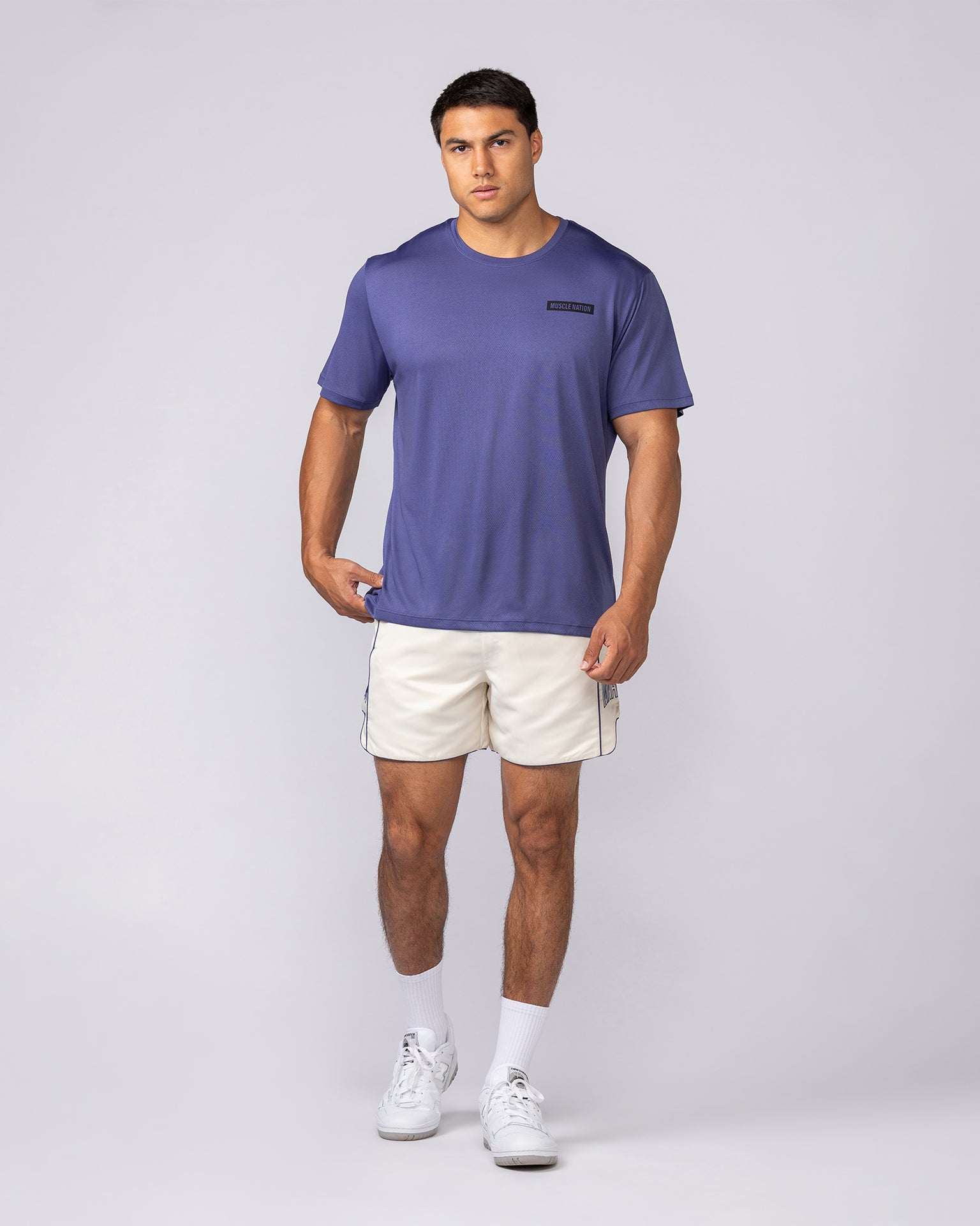 Relaxed Active Tee - Midnight-T-Shirts-S-062521MDNGHT-S-MNAPPRL43188-5-Muscle Nation