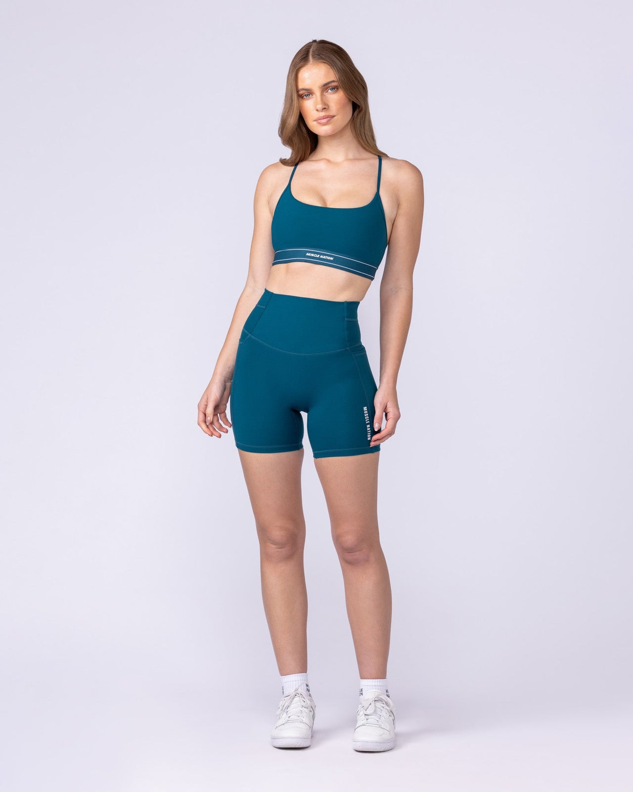 Relay Bra - Dark Marine-Sports Bras-XXS-1125110DRKMRN-XXS-MNAPPRL46484-6-Muscle Nation