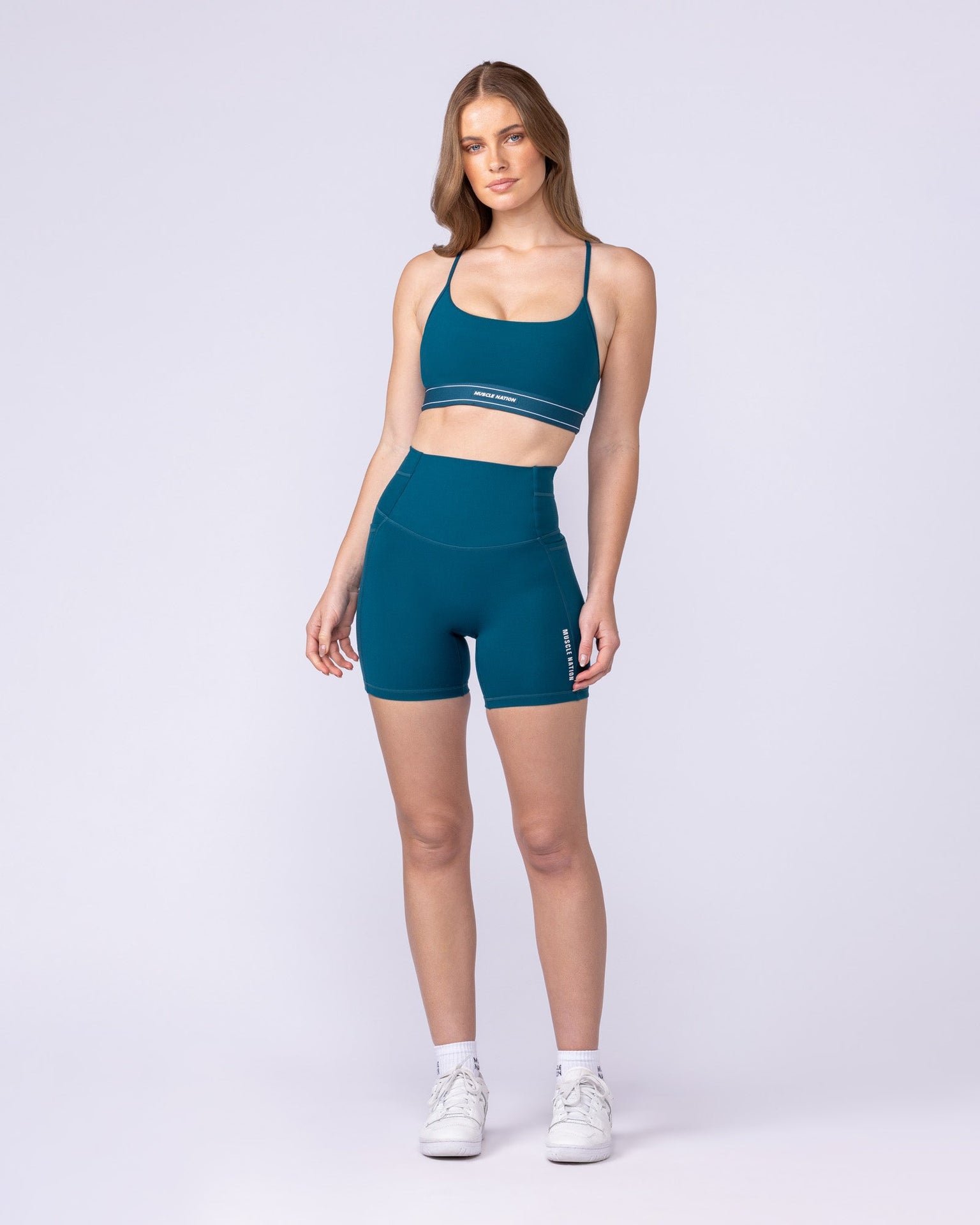 Relay Bra - Dark Marine-Sports Bras-XXS-1125110DRKMRN-XXS-MNAPPRL46484-6-Muscle Nation