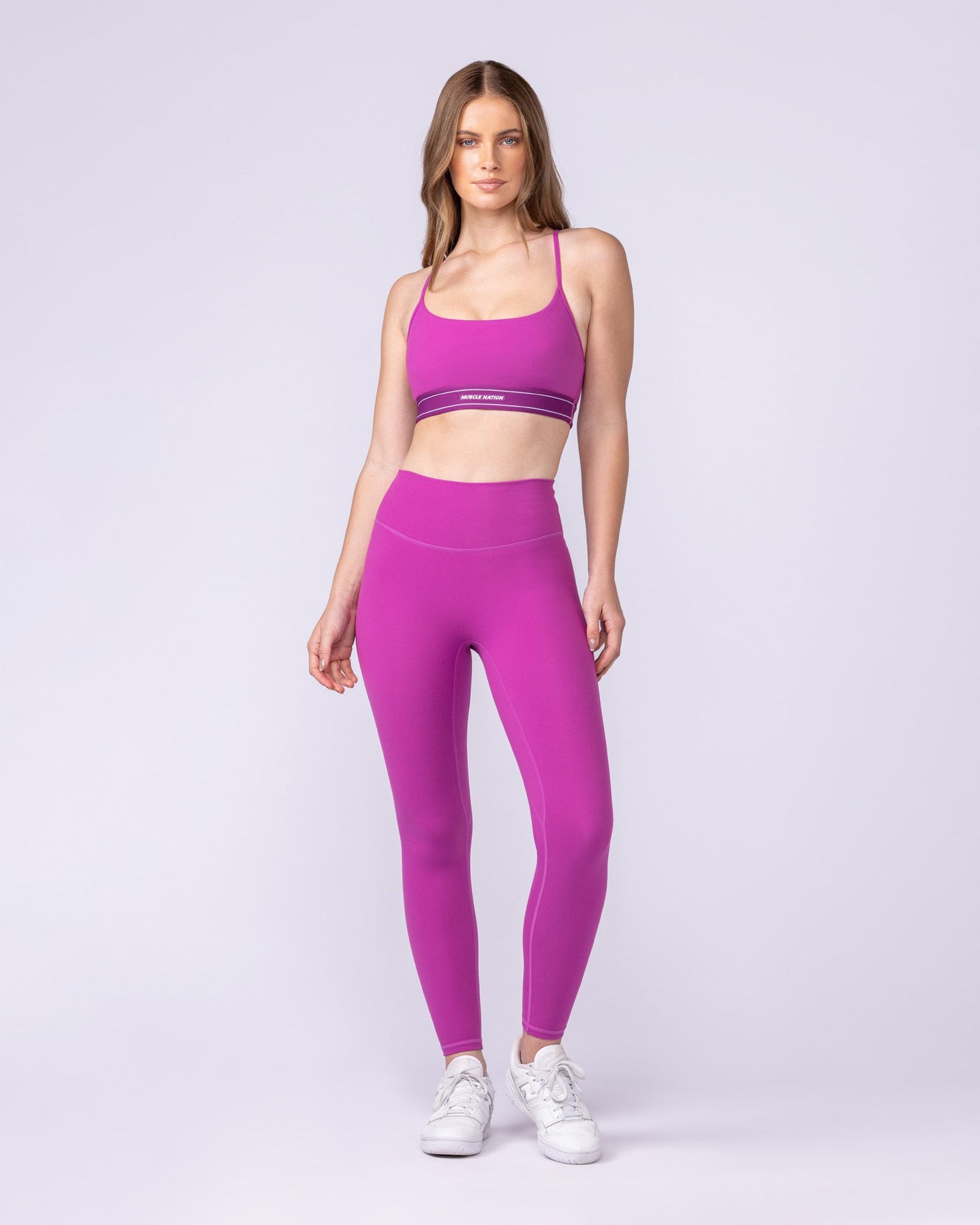 Relay Bra - Radiant Orchid-Sports Bras-XXS-1125110RORID-XXS-MNAPPRL46494-5-Muscle Nation
