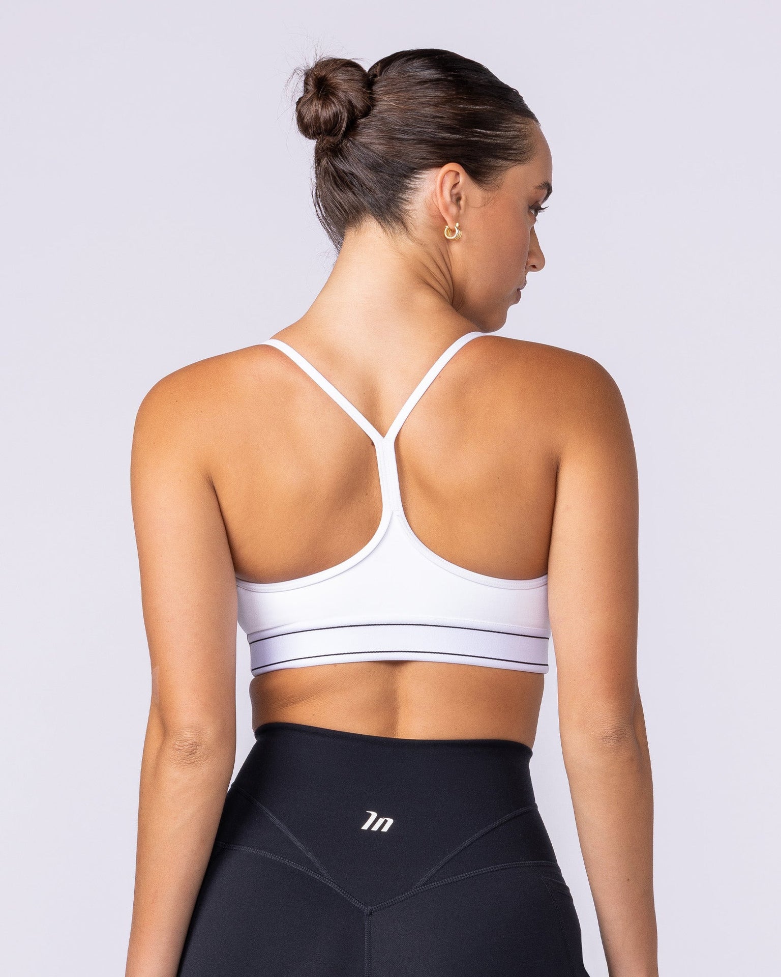 Relay Bra - White-Sports Bras-XXS-1125110WHT-XXS-MNAPPRL46504-4-Muscle Nation