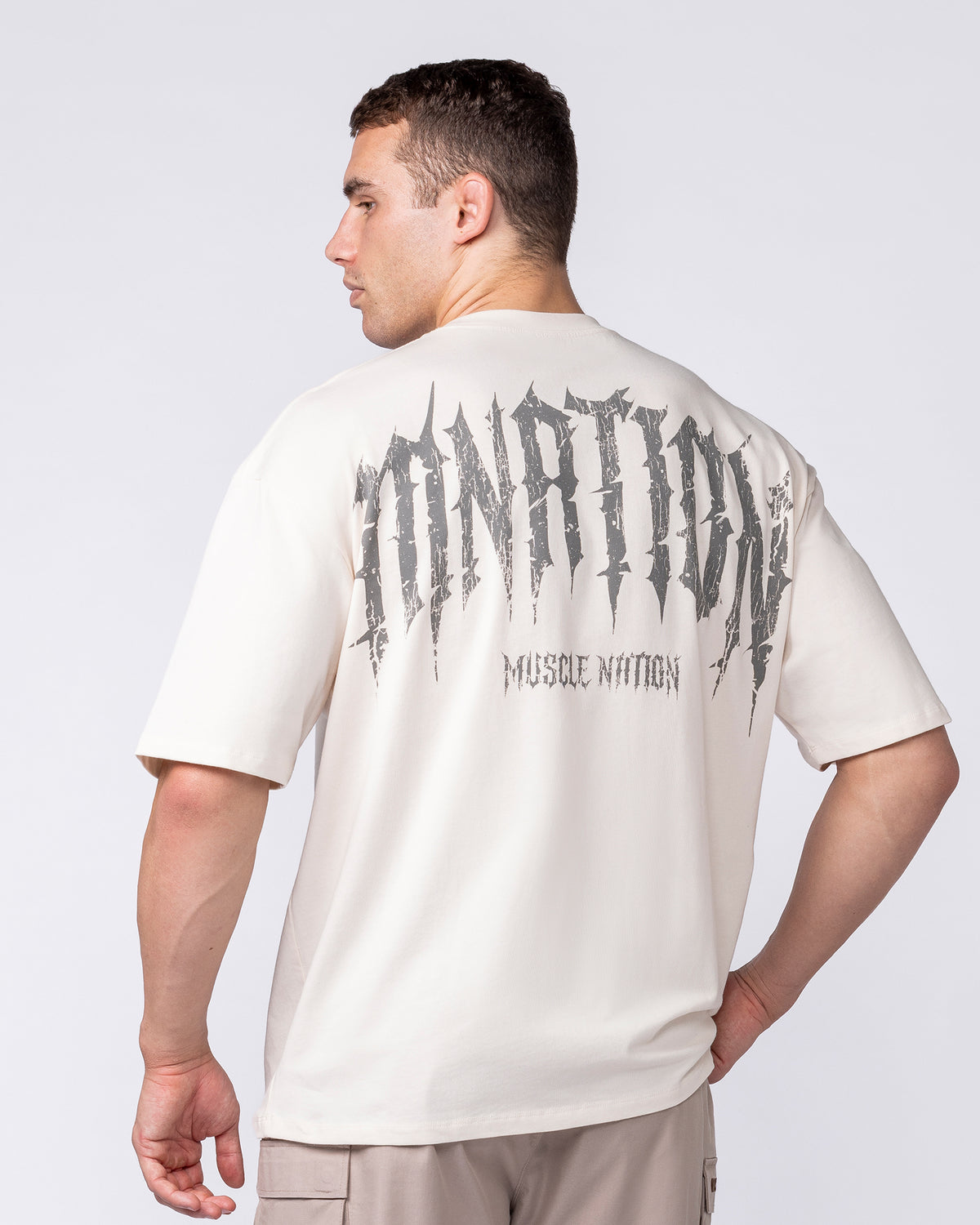 Relic Oversized Tee - Travertine