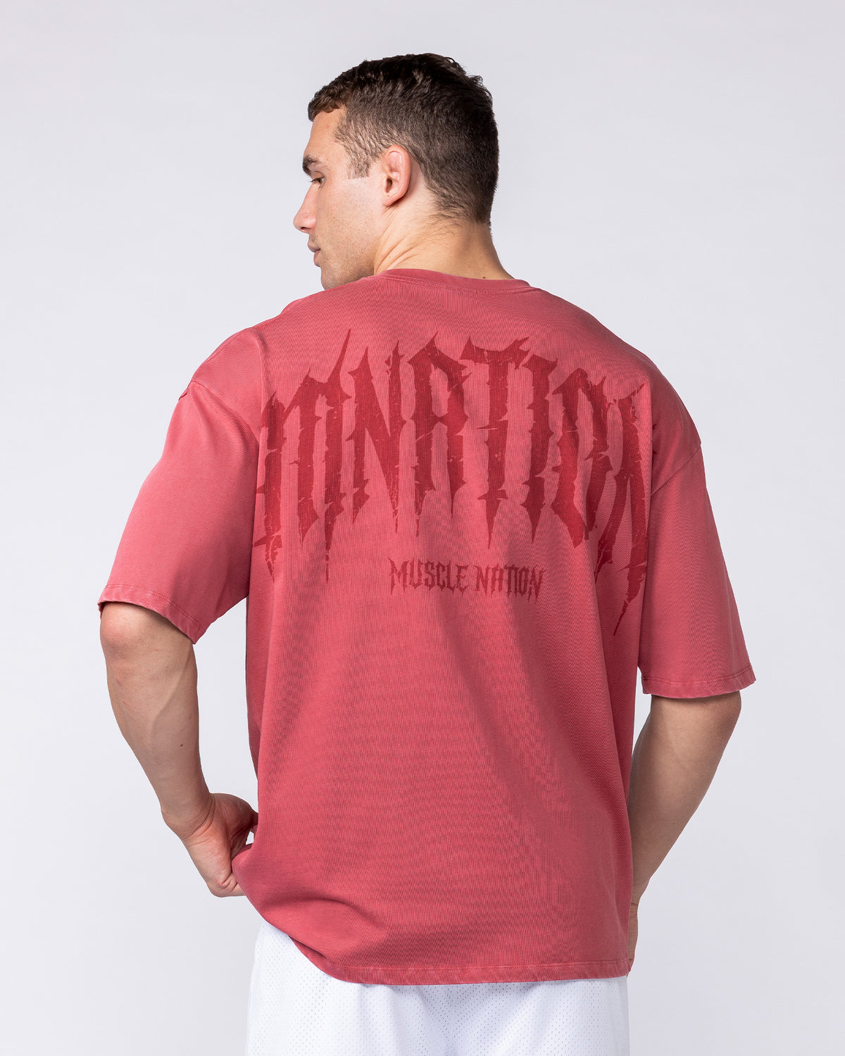Relic Oversized Tee - Washed Cherry