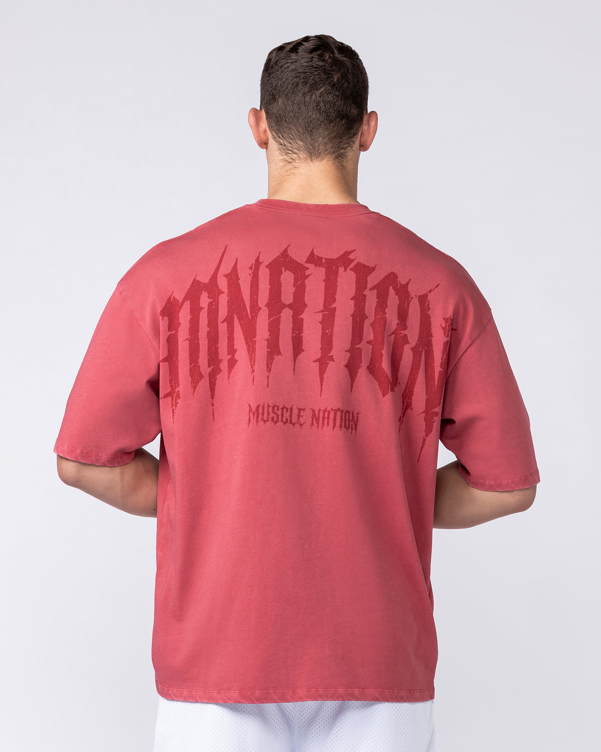Relic Oversized Tee - Washed Cherry