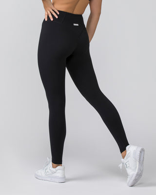 Contour Aura Full Length Leggings - Black-Leggings-XXS-042406BLK-XXS-MNAPPRL30082-1-Muscle Nation