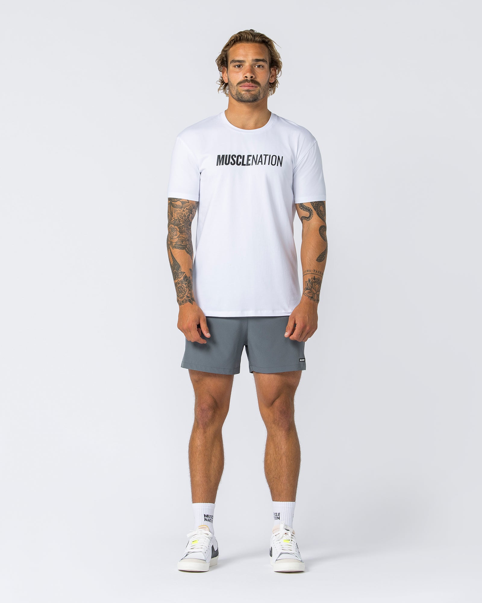 Strike Tee - White