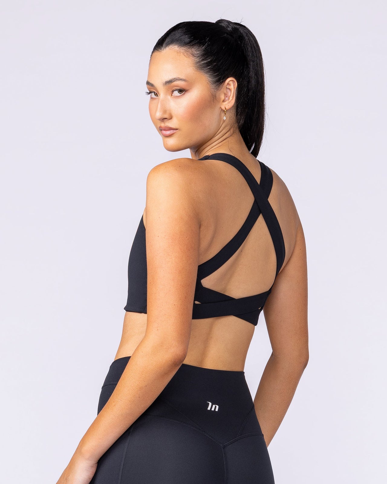 Restore Bra - Black-Sports Bras-XXS-1125101BLK-XXS-MNAPPRL46541-2-Muscle Nation