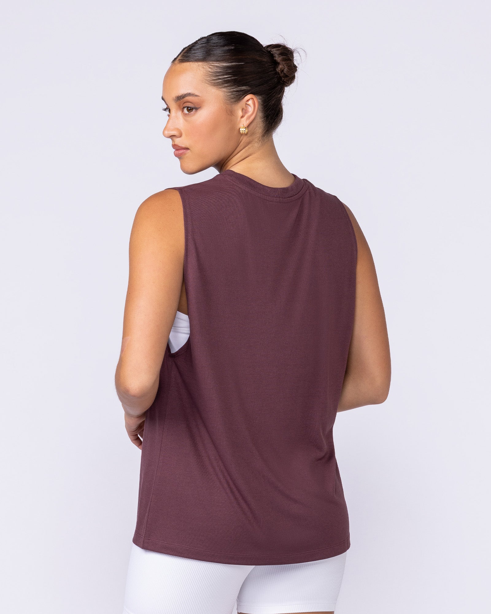 Results Drop Arm Tank - Rocky Road-Singlets & Tanks-XXS-112535RKRD-XXS-MNAPPRL48009-2-Muscle Nation