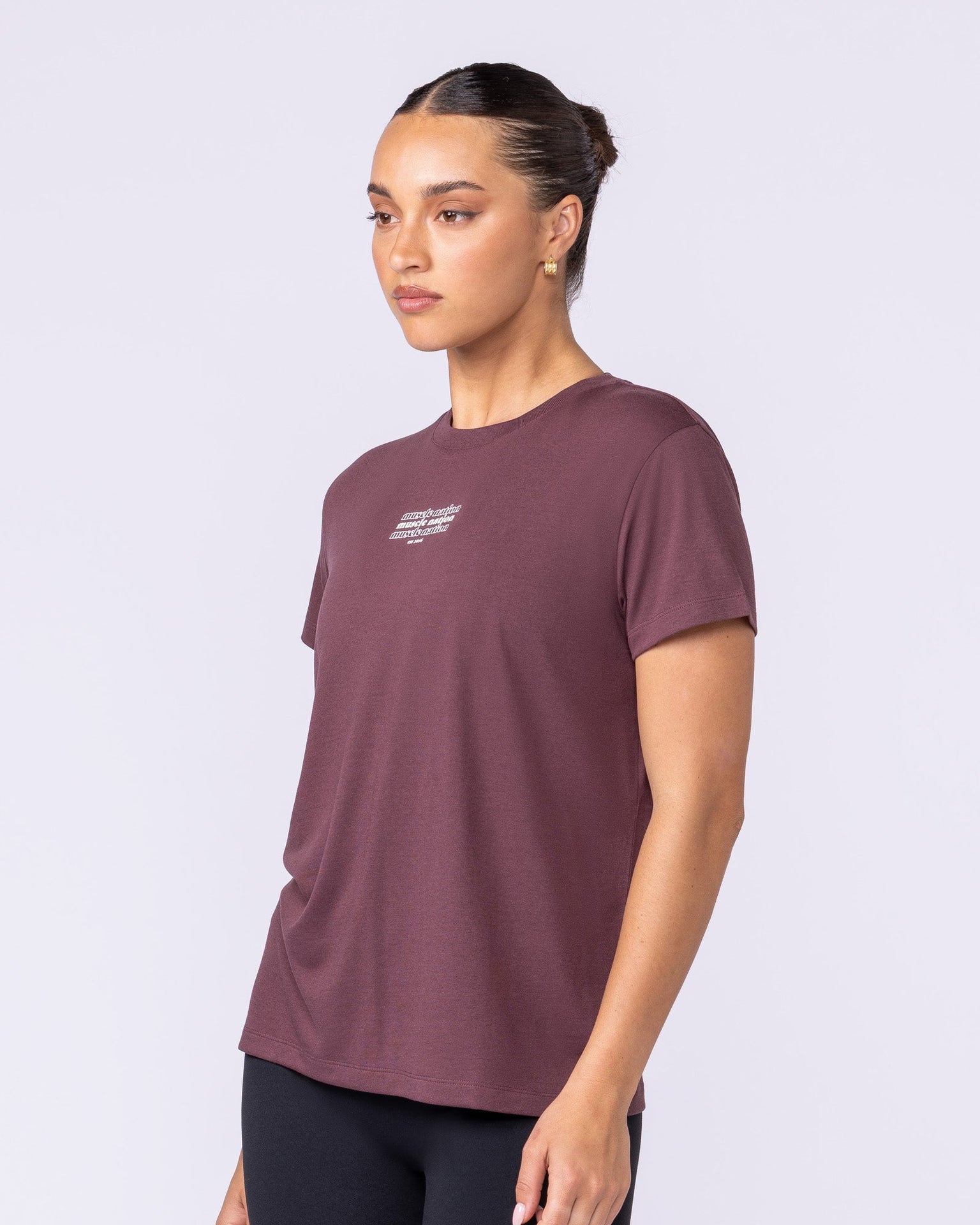 Results Training Tee - Rocky Road-Tops-XXS-112536RKRD-XXS-MNAPPRL45246-3-Muscle Nation