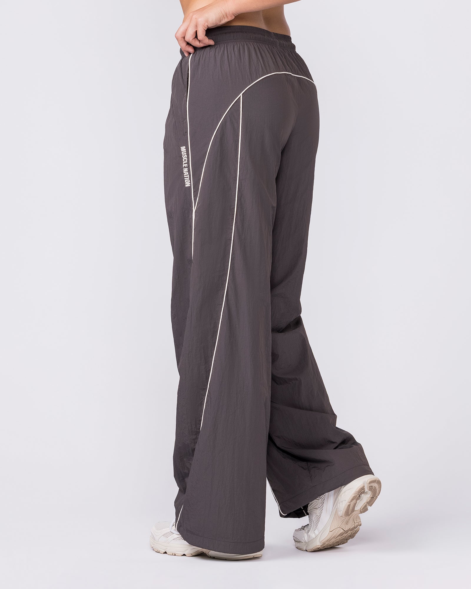 Revival Straight Leg Track Pants - Slate-Tracksuits-XXS-042623SLT-XXS-MNAPPRL50277-2-Muscle Nation