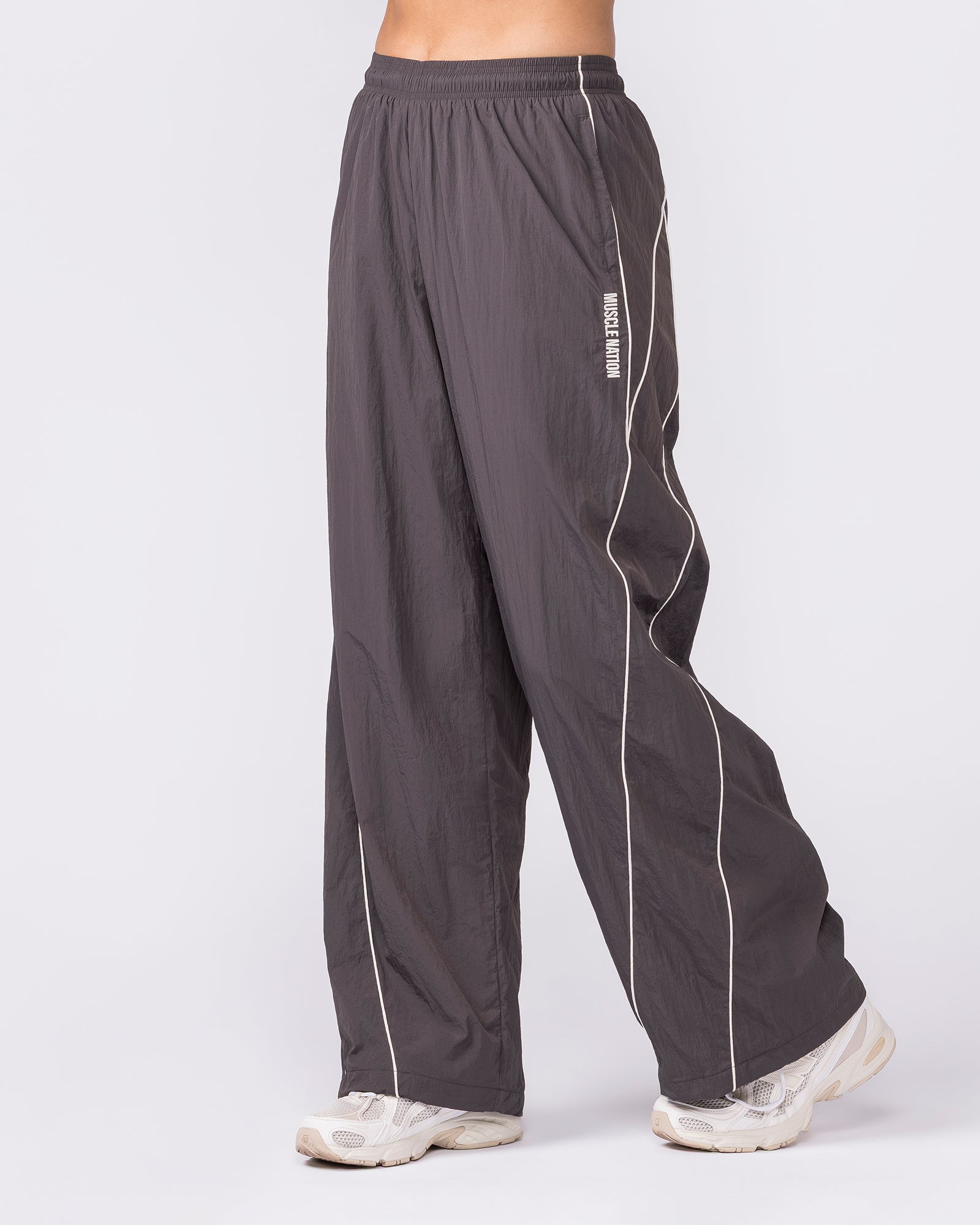 Revival Straight Leg Track Pants - Slate-Tracksuits-XXS-042623SLT-XXS-MNAPPRL50277-3-Muscle Nation