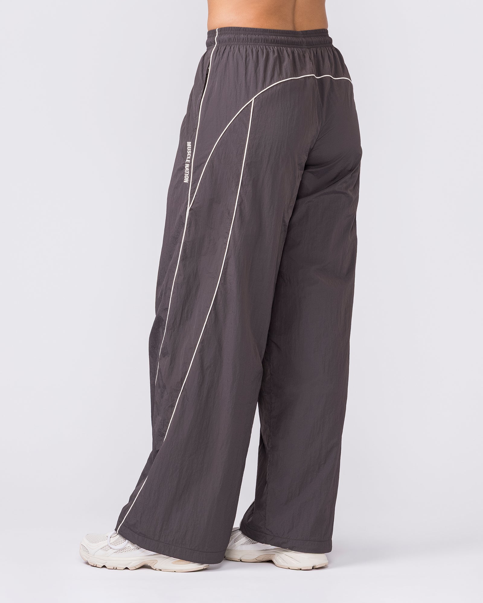 Revival Straight Leg Track Pants - Slate-Tracksuits-XXS-042623SLT-XXS-MNAPPRL50277-5-Muscle Nation