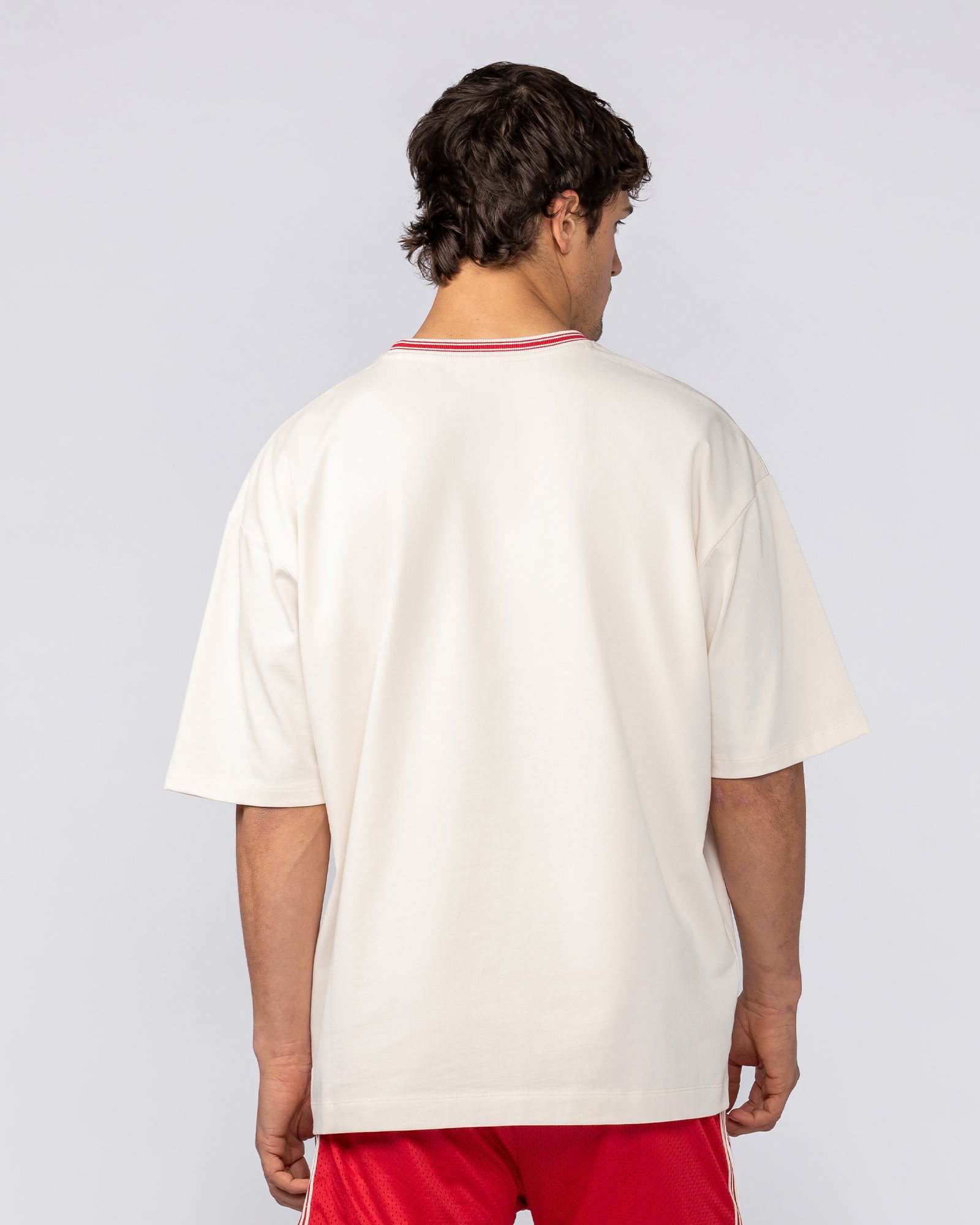 Ringer Oversized Tee - Travertine-T-Shirts-XS-082521TRAV-XS-MNAPPRL43870-6-Muscle Nation