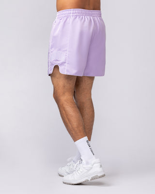 Round House 5" Shorts - Lavender-Shorts-S-062524_1125LAV-S-MNAPPRL47964-2-Muscle Nation