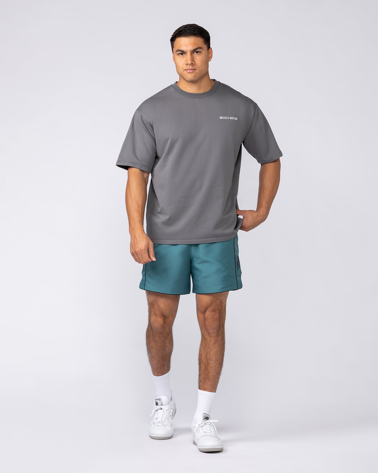 Round House 5" Shorts - Shark-Shorts-S-092527SHRK-S-MNAPPRL44234-7-Muscle Nation