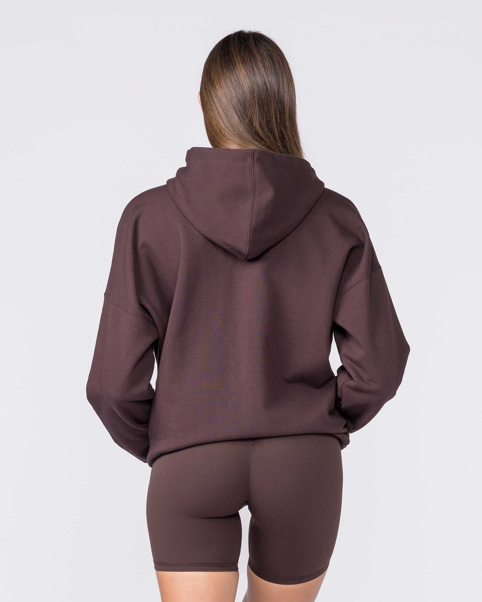 Routine Zip Through Hoodie - Cocoa-Jumpers & Hoodies-XXS-032619COCOA-XXS-MNAPPRL49242-5-Muscle Nation