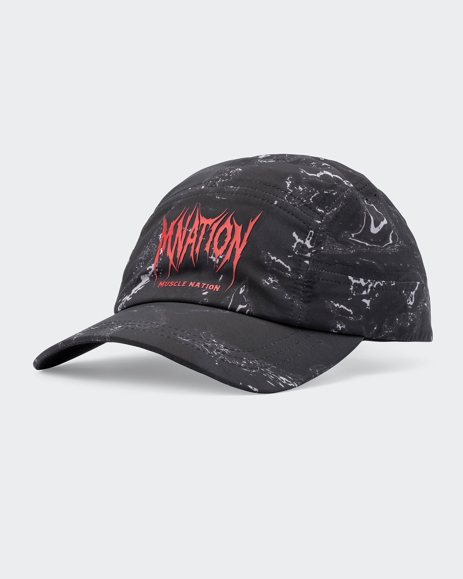 Hell Mile Running Cap - Black Terrain
