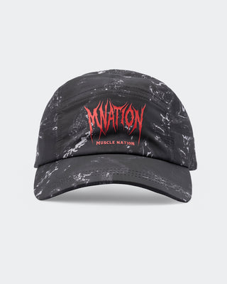 Hell Mile Running Cap - Black Terrain