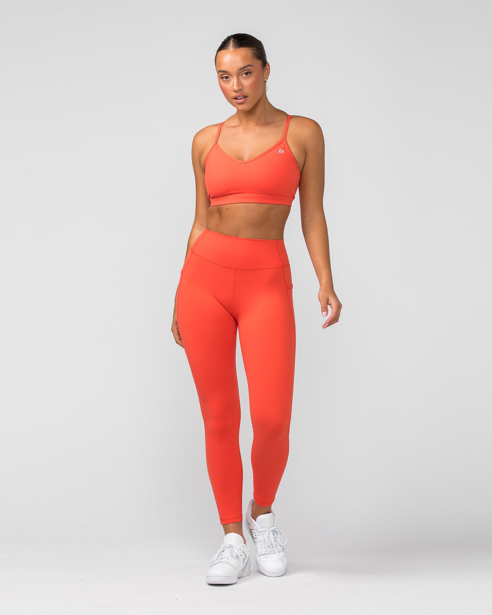 Signature Pocket Ankle Length Leggings - Ember