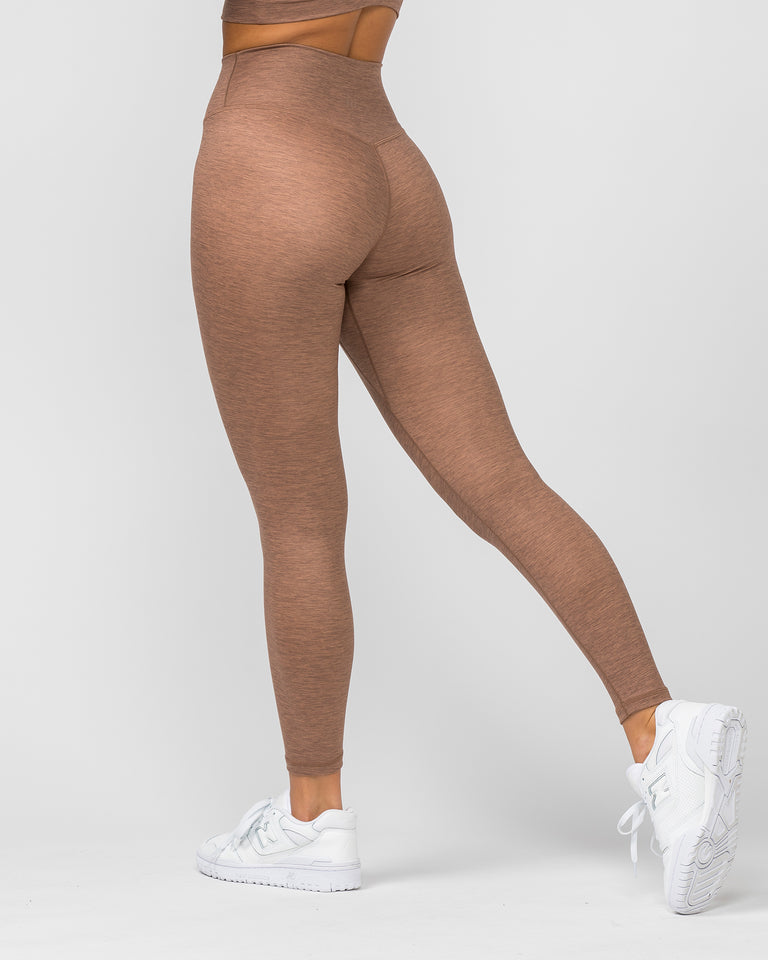 Women's Ankle-Length Leggings - Brown – Jetlycot
