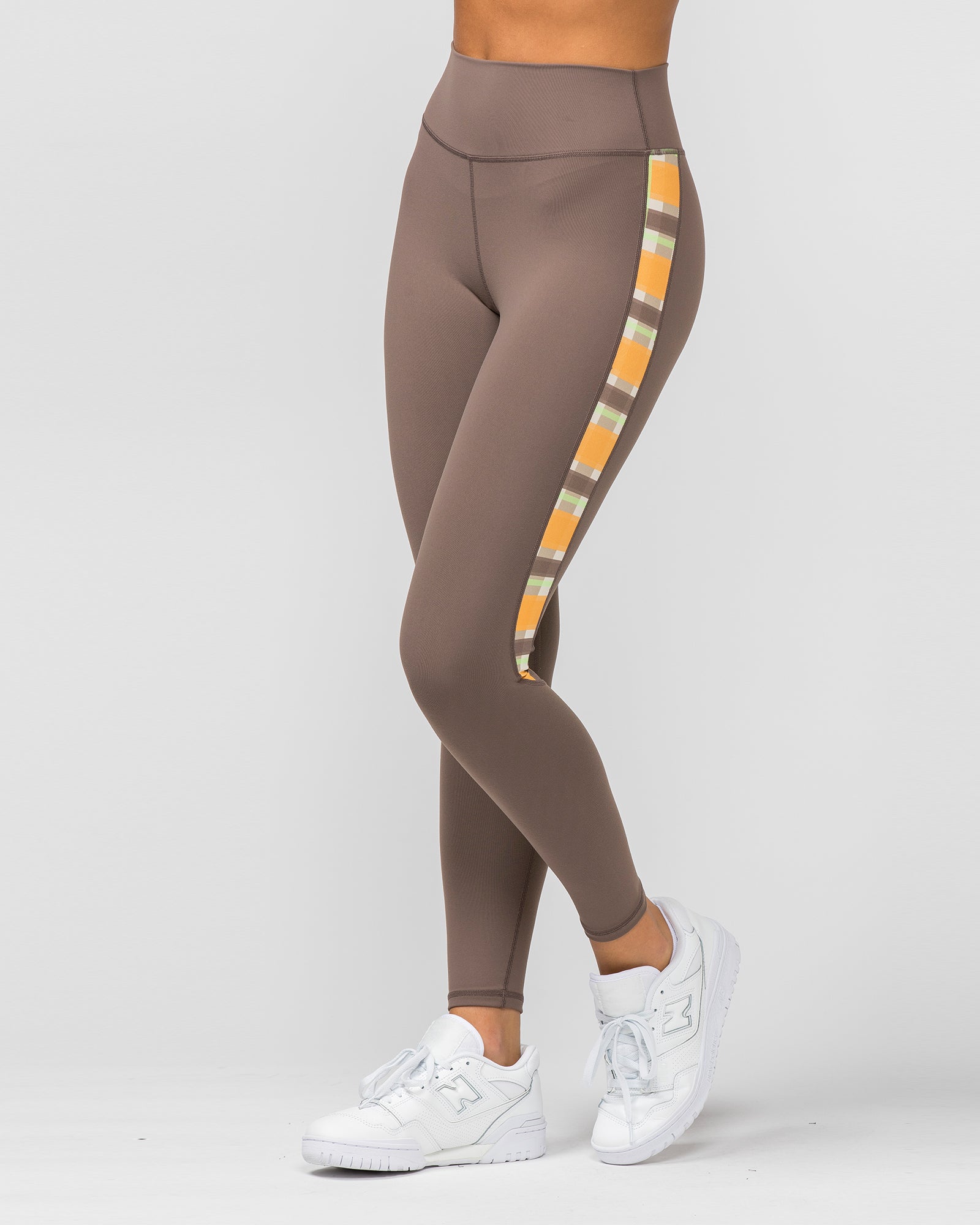 Sunlight Signature Scrunch Ankle Length Leggings - Taupe