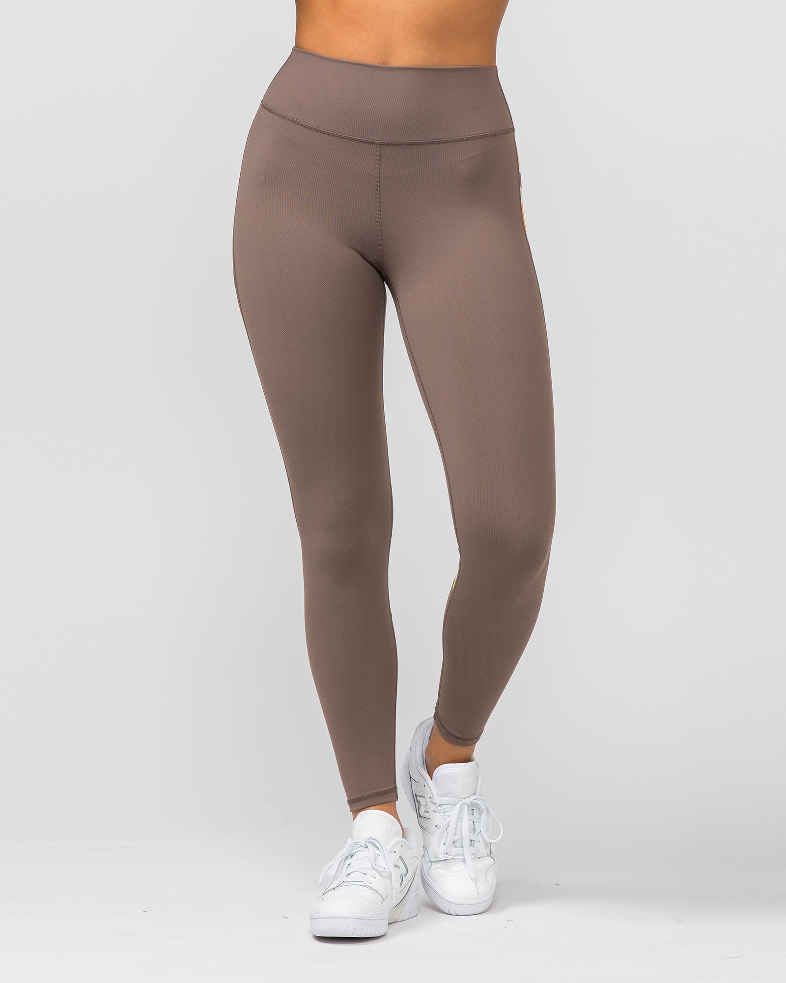 Sunlight Signature Scrunch Ankle Length Leggings - Taupe