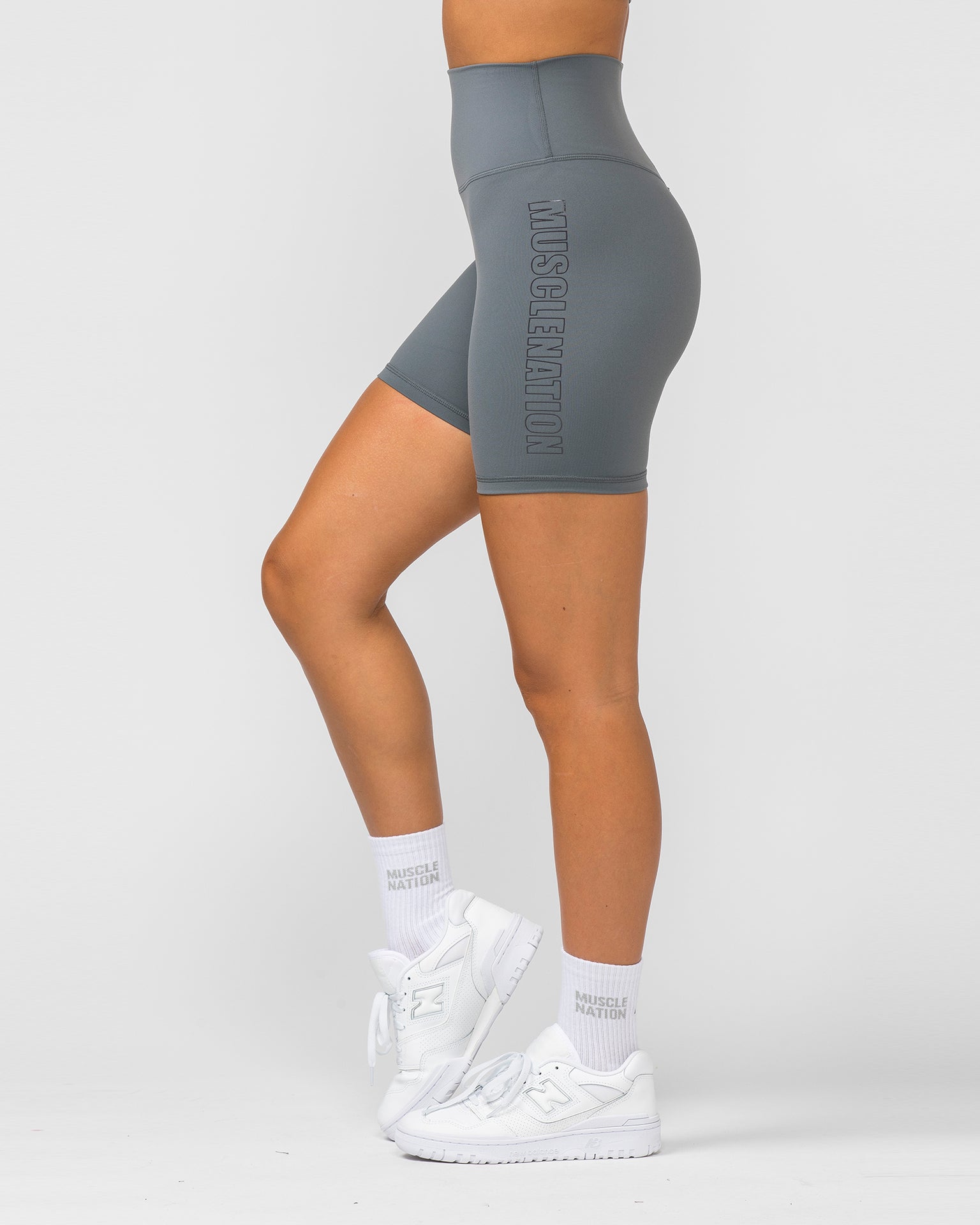 Signature Super High Bike Shorts - Tornado-Shorts-XXS-072205TRNDO-XXS-MNAPPRL16418-4-Muscle Nation