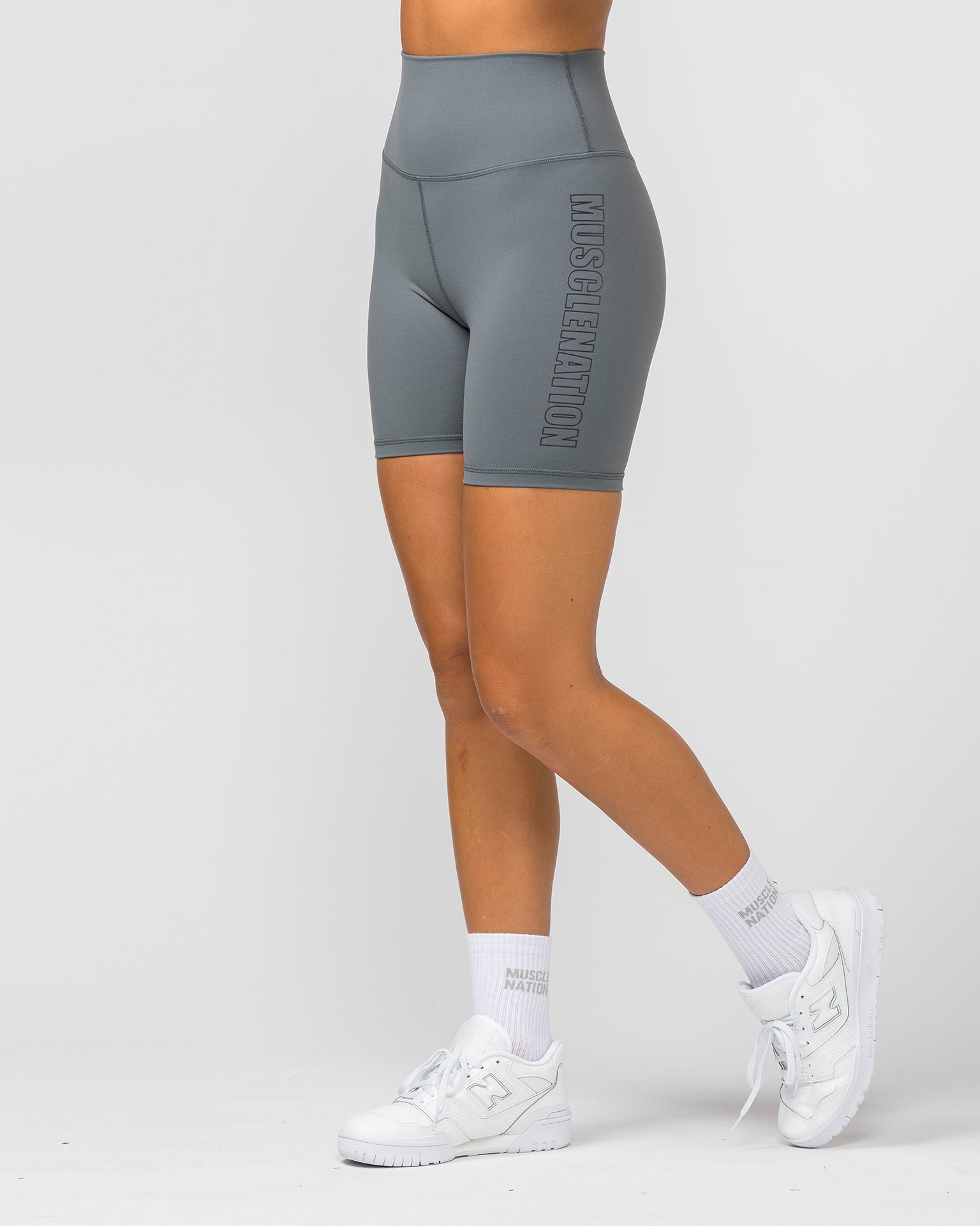 Signature Super High Bike Shorts - Tornado-Shorts-XXS-072205TRNDO-XXS-MNAPPRL16418-3-Muscle Nation