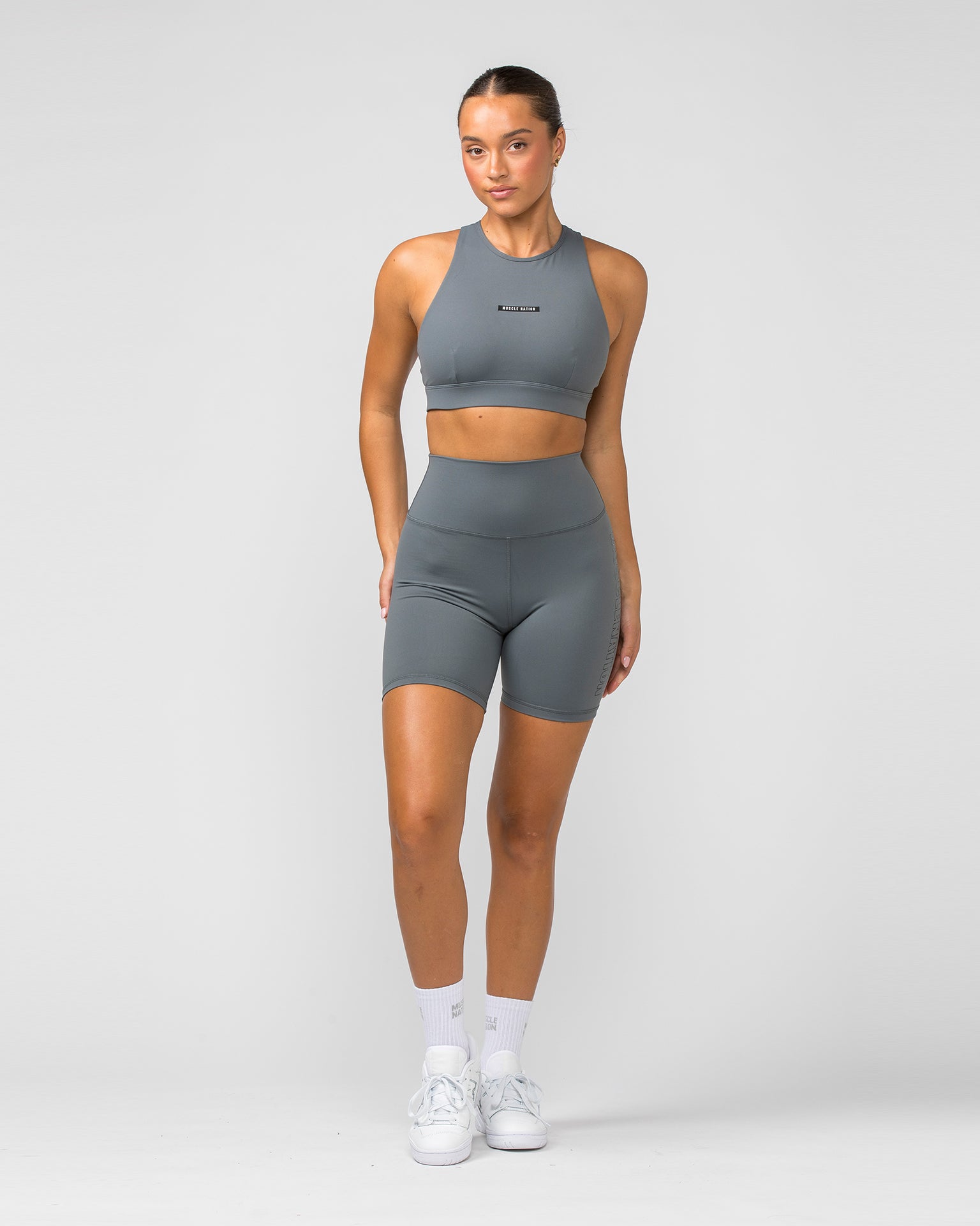 Signature Super High Bike Shorts - Tornado-Shorts-XXS-072205TRNDO-XXS-MNAPPRL16418-5-Muscle Nation