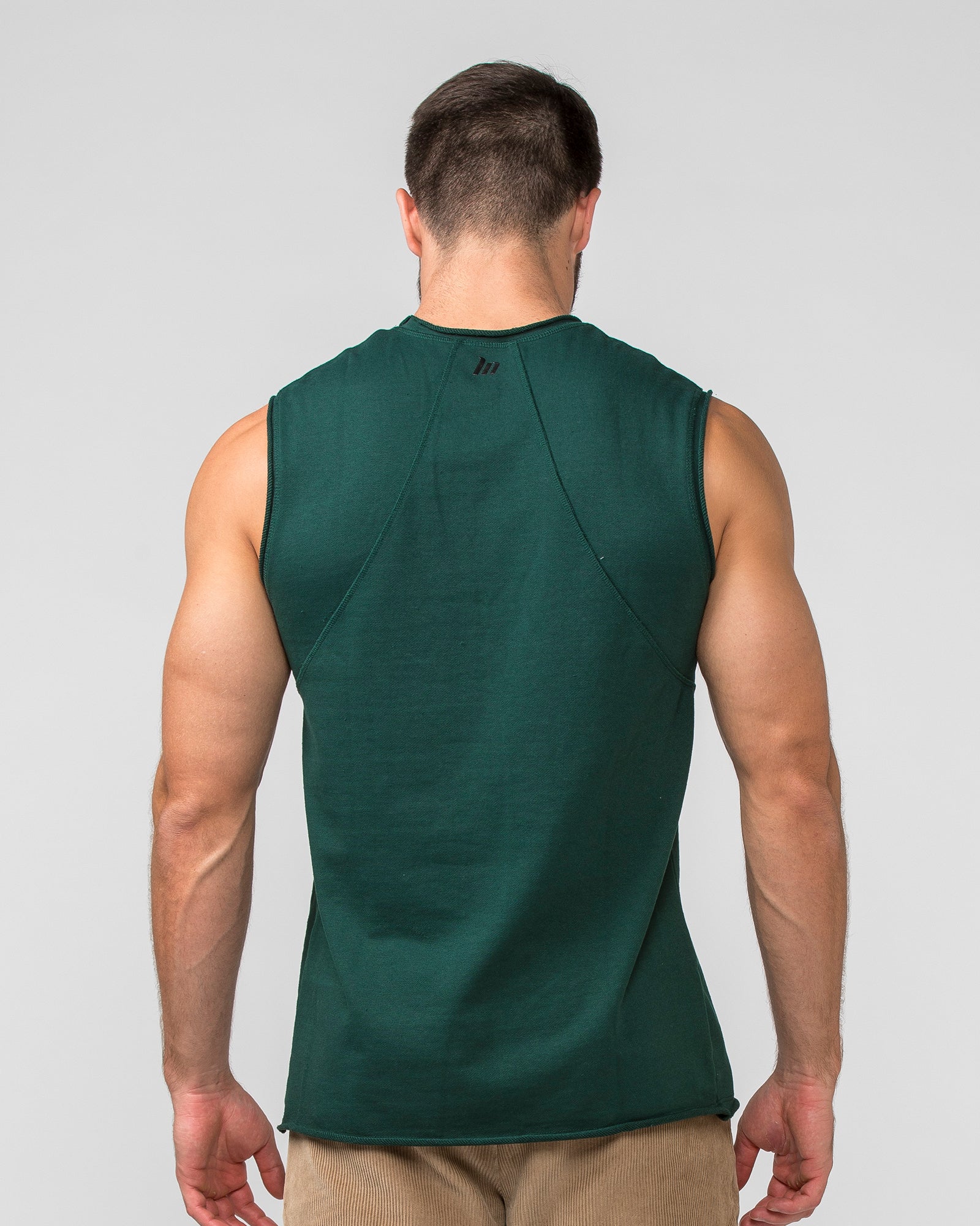 Loopback Tank - Emerald Green