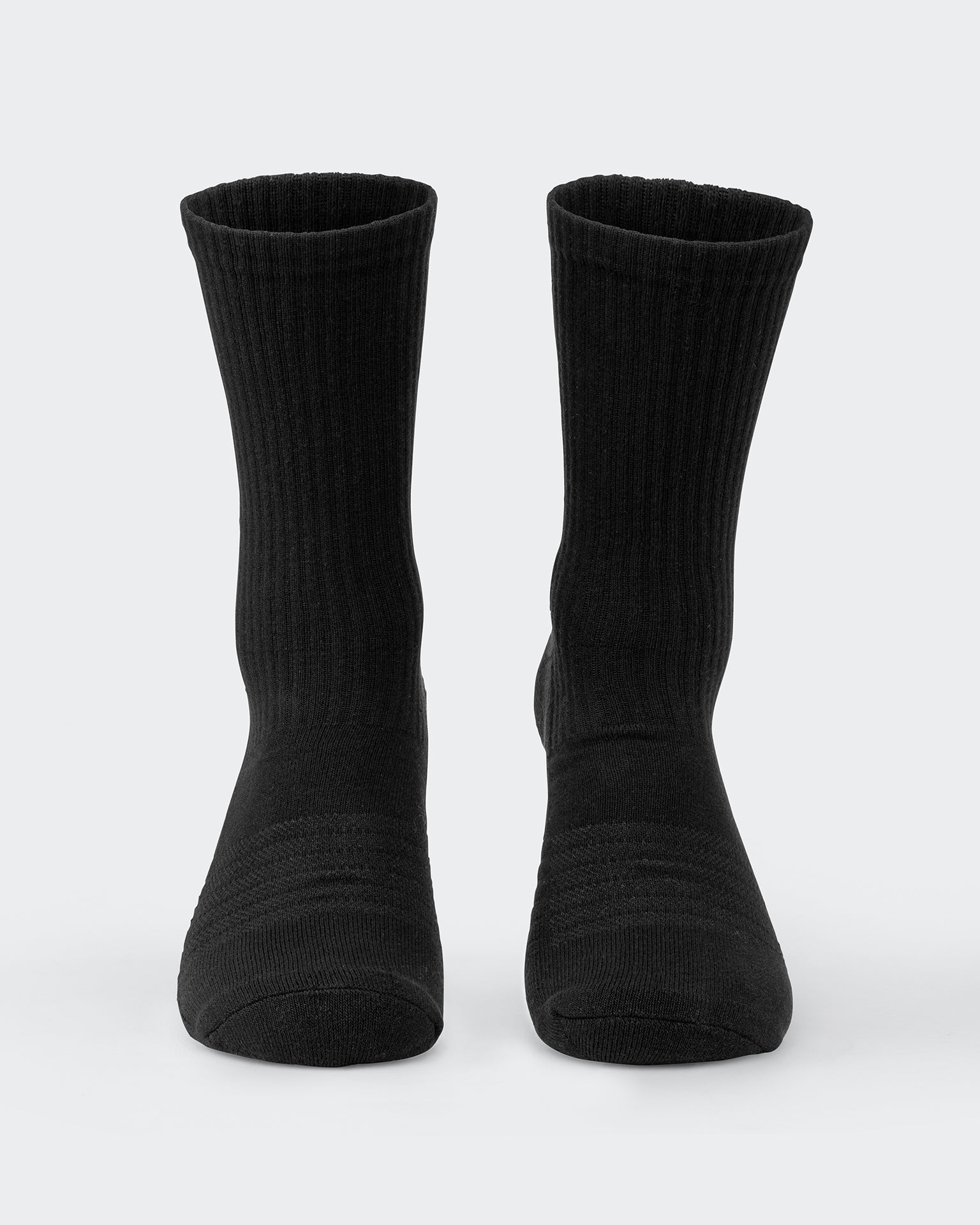 Mens Trainer Crew Sock - 2Pack Black /White Multi-Socks-White Black Multi-ACC022572WHTBLKM-ONE-MNAPPRL42440-5-Muscle Nation