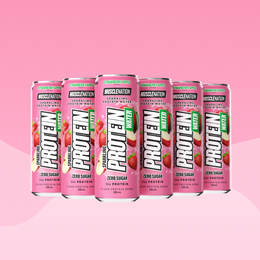 SPARKLING PROTEIN WATER Zero Sugar - Strawberry Apple 330ml (12 Pack)-Sparkling Protein Water-MNSUPPS0278-0119359054002071-1-Muscle Nation