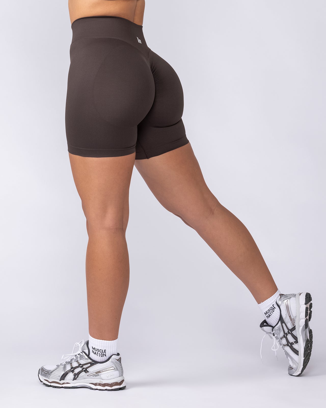 Sculpt Seamless Midway Shorts - Cocoa