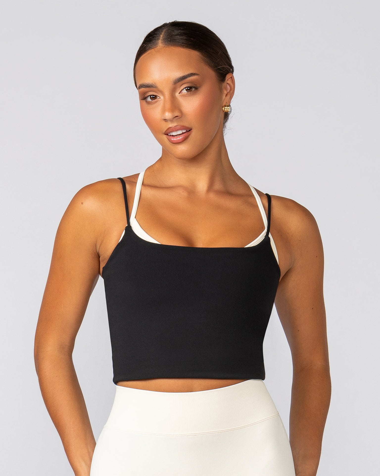 Cami Active Tank - Black-Singlets & Tanks-XXS-032544BLK-XXS-MNAPPRL41581-1-Muscle Nation